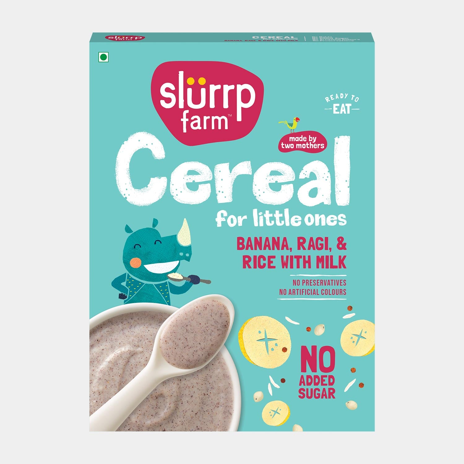 Cereal : Banana, Ragi & Rice Cereal - 200g